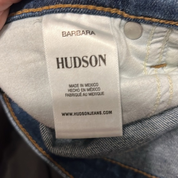 NWOT HUDSON JEAN Barbara High Waist Bootcut in Spades jeans SIZE 30 - Picture 9 of 13